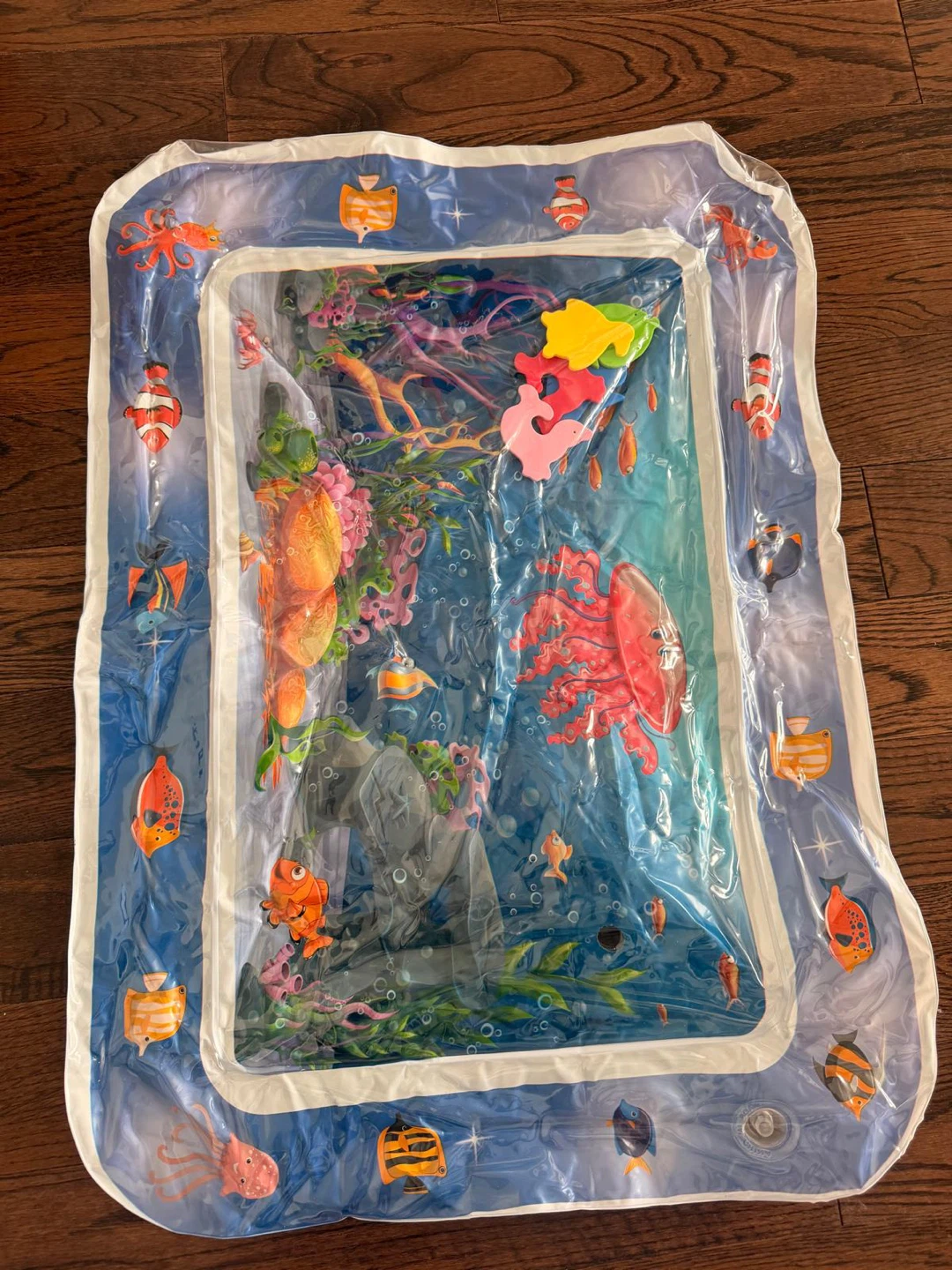🧡 Baby Inflatable Water Tummy Time Play Mat - photo 3