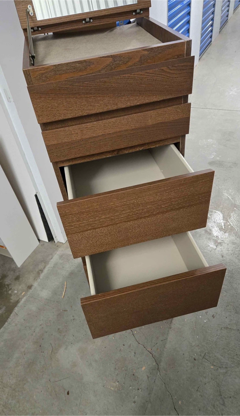 IKEA Malm: Tall 6 Drawer Dresser with Mirror - photo 5