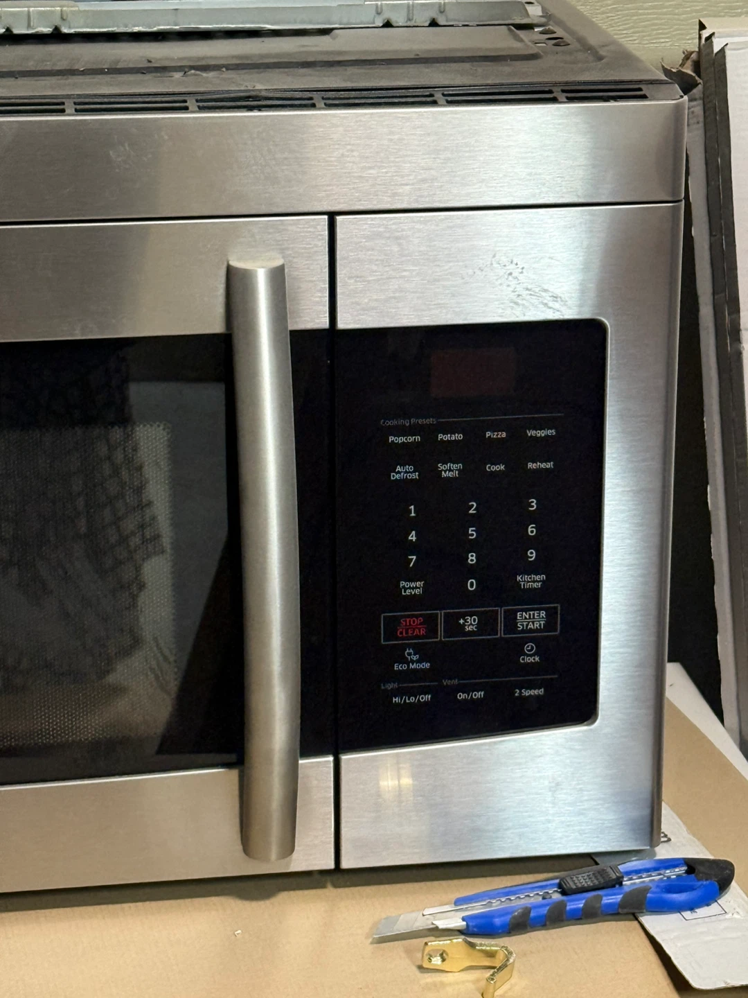 Samsung Stainless Steel Over-the-Range Microwave - photo 2