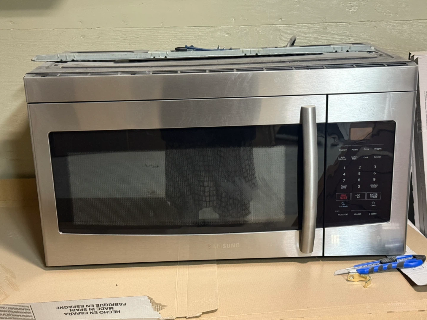 Samsung Stainless Steel Over-the-Range Microwave
