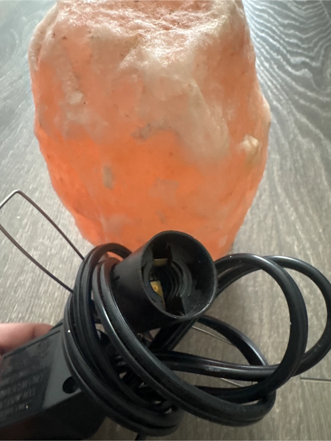 Himalayan Salt Lamp with Power Cord - photo 4