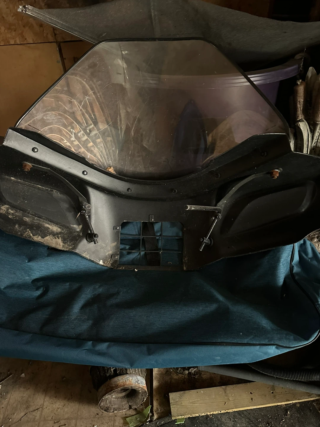 Windshield for quad with  Mirrors - photo 4
