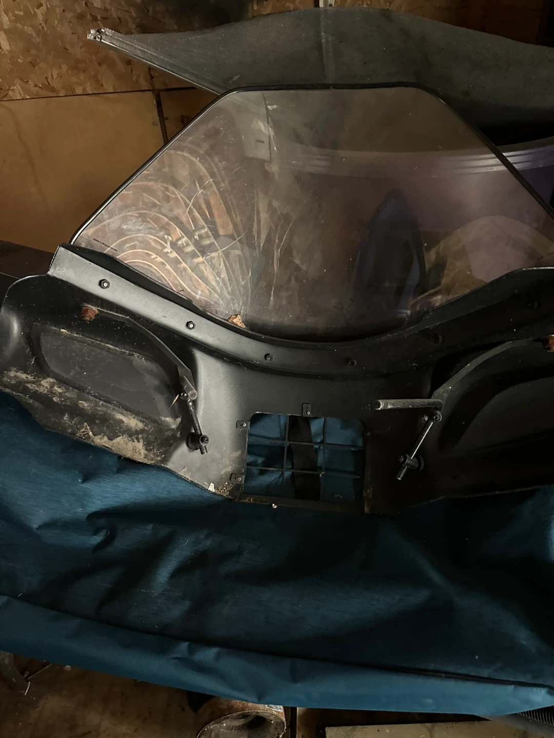 Windshield for quad with  Mirrors - photo 3
