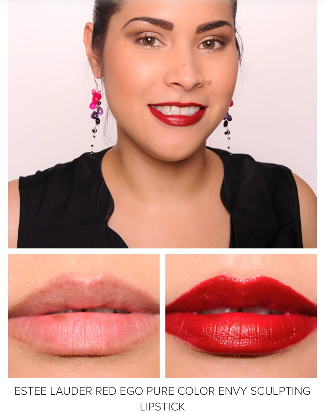 NEW Estee Lauder Pure Color Envy Sculpting Lipstick in Red Ego - photo 3
