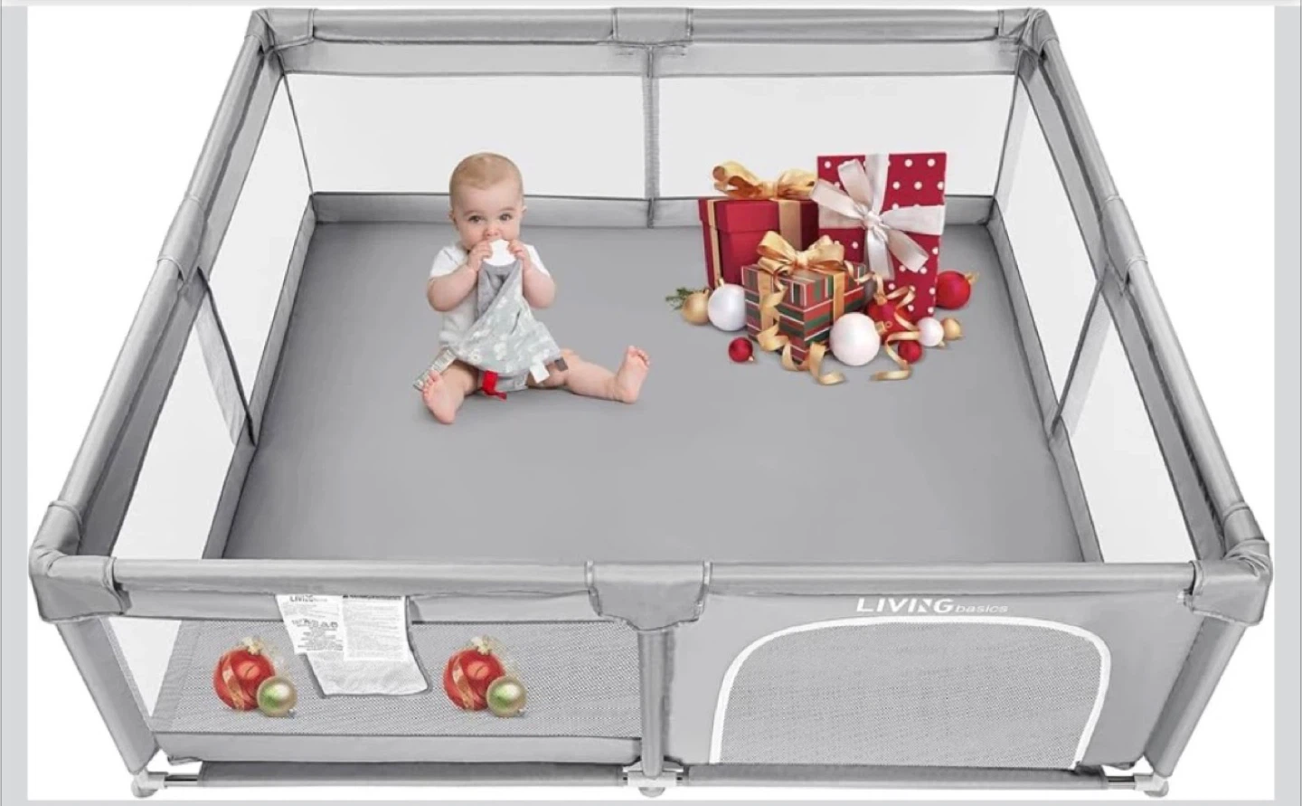 LIVINGbasics Playpen - Grey - photo 2