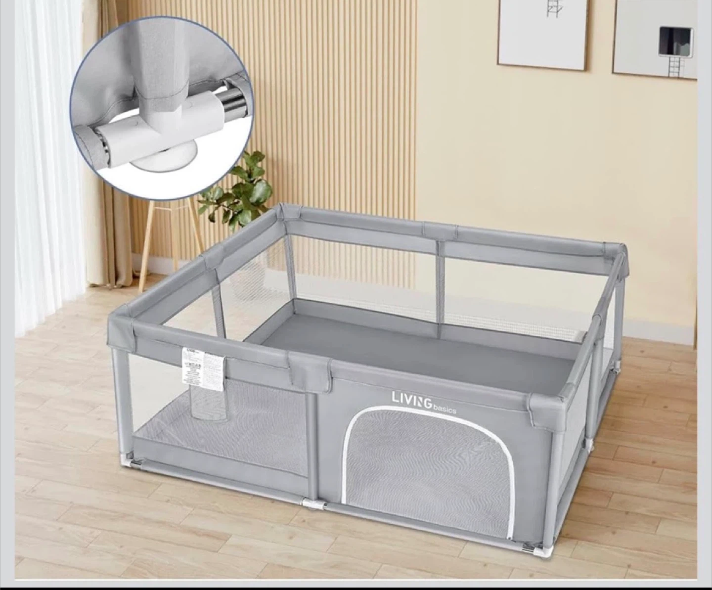 LIVINGbasics Playpen - Grey - photo 4