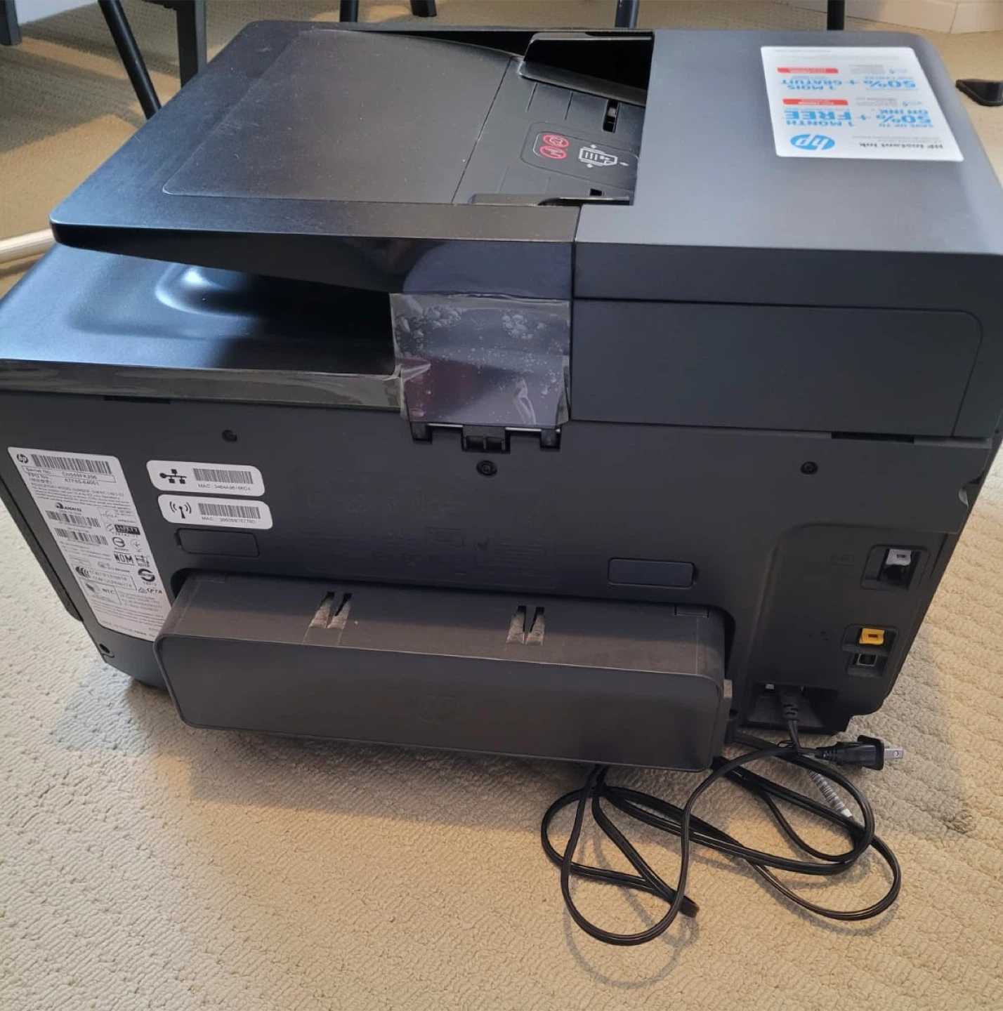 HP Officejet Pro 8620 All-in-One Printer - photo 4