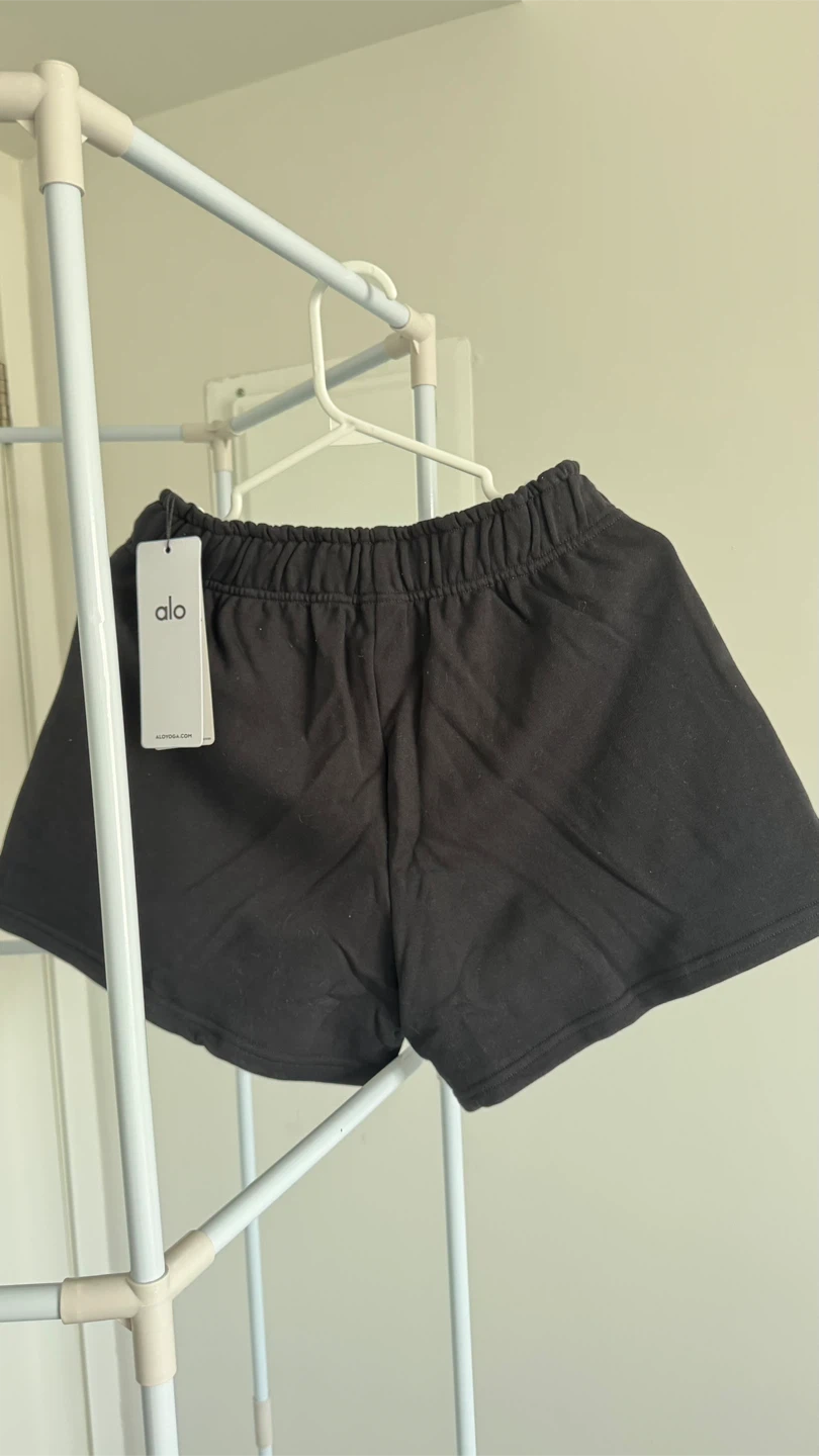 ALO Yoga Sweat Shorts - Black - photo 2