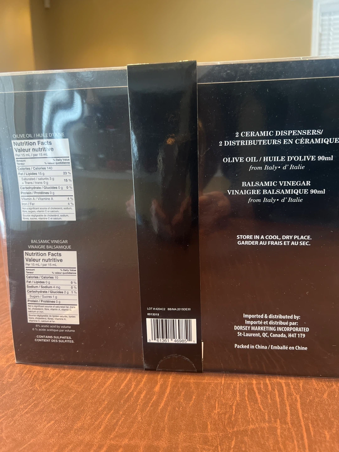 NEW Urban Gourmet Olive Oil & Balsamic Vinegar Set - photo 2