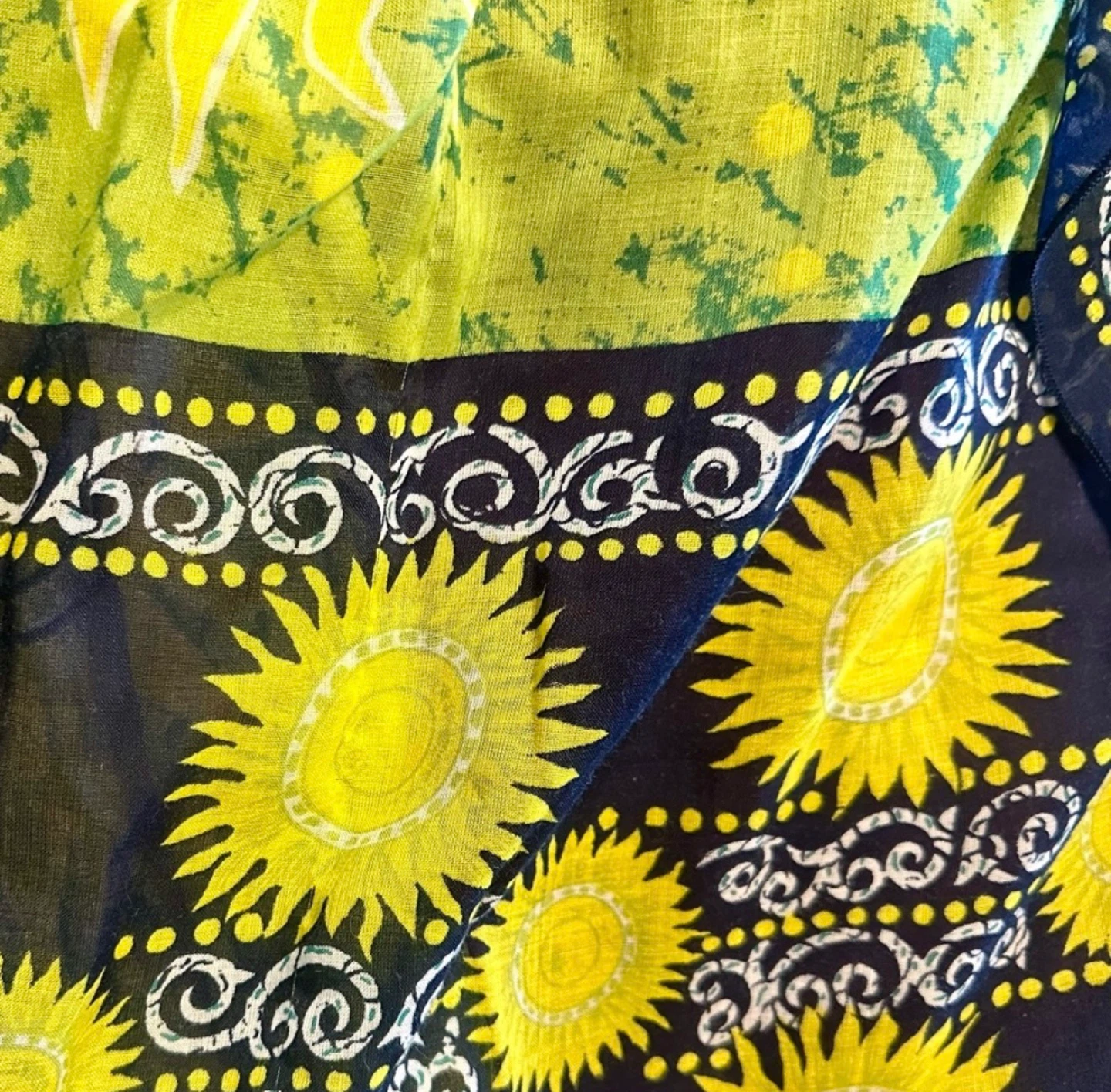 Oversized Scarf / Beachwear / Tapestry 🌞 Sun Moon - photo 3