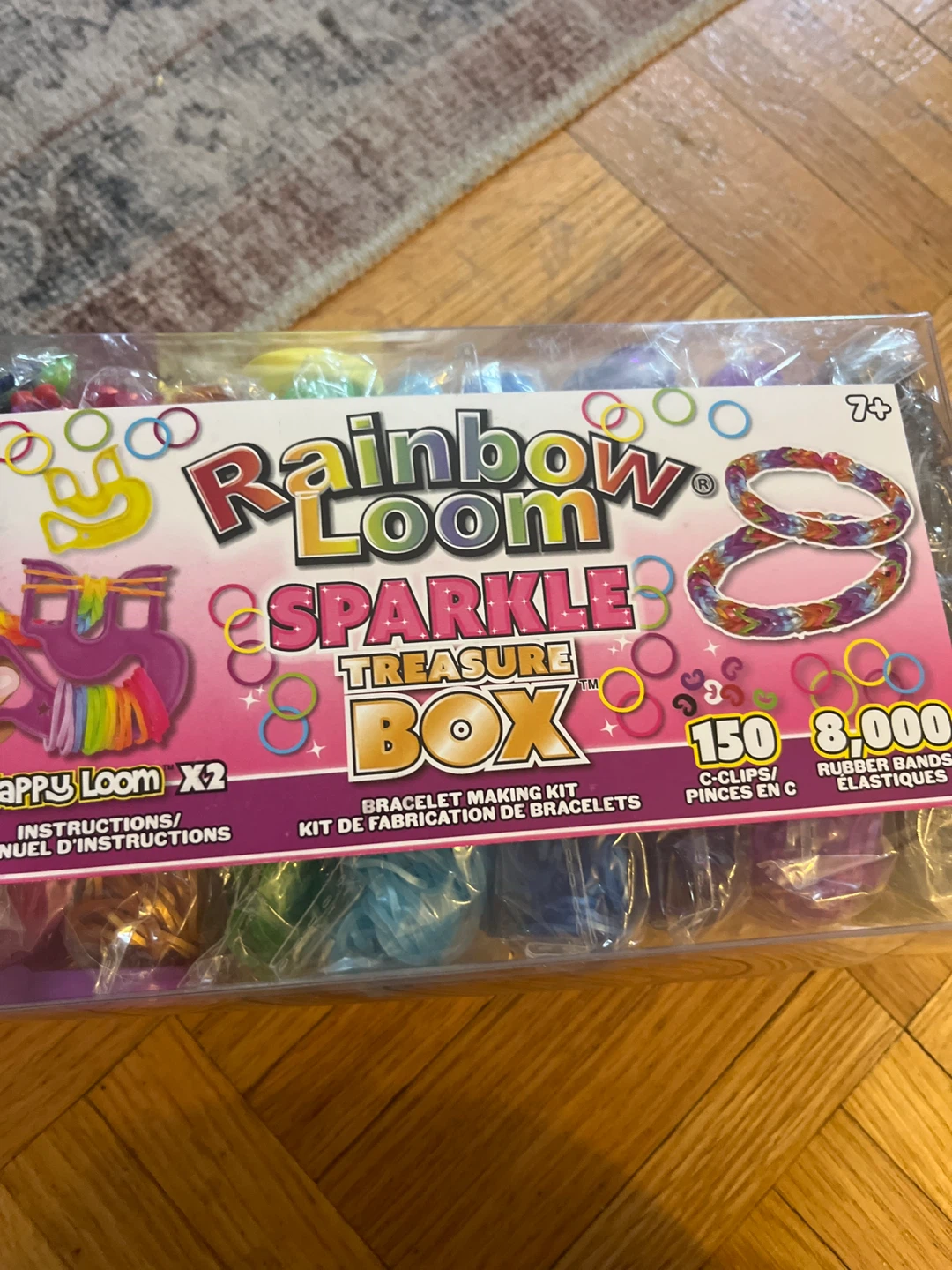 Rainbow Loom Sparkle Treasure Box Bracelet Making Kit