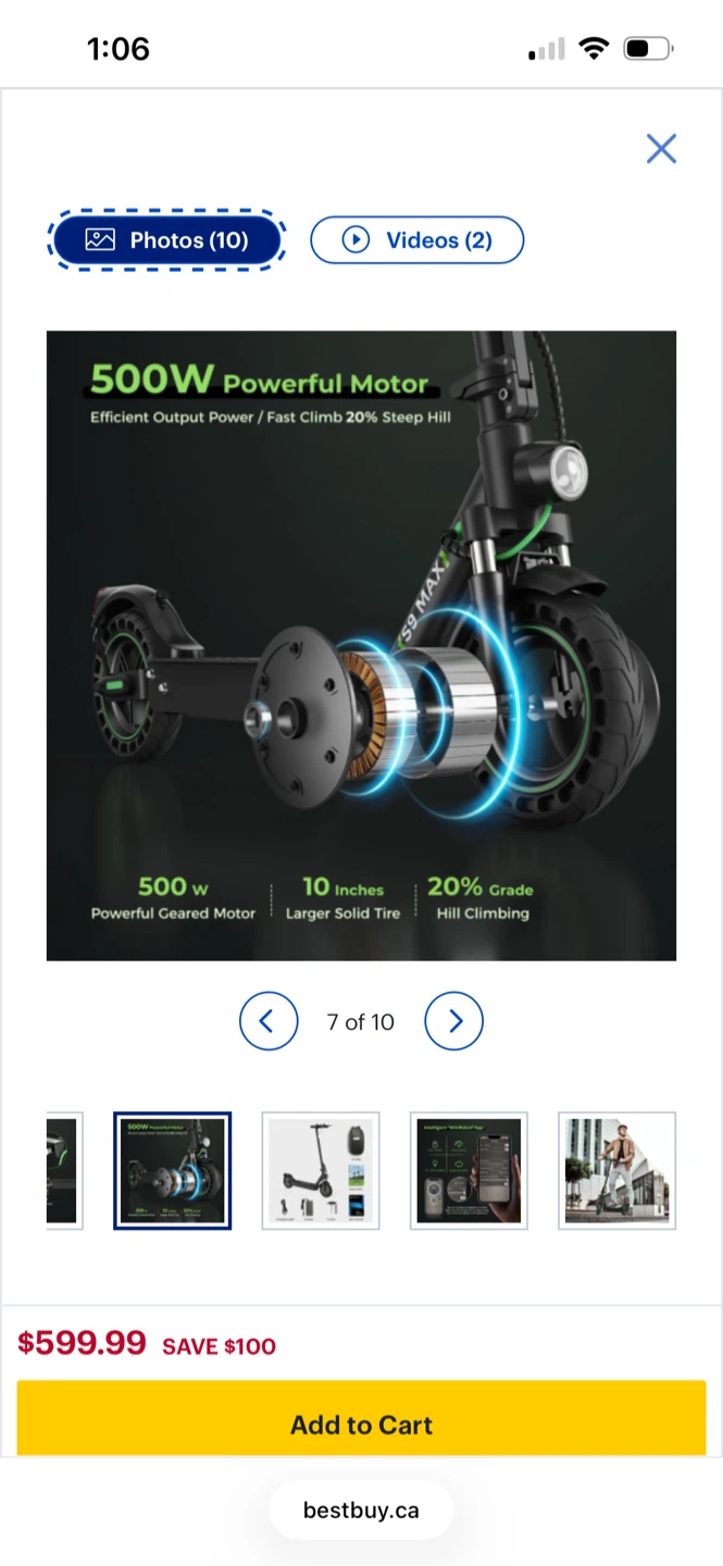 iSinwheel S9MAX Electric Scooter – Barely Used 🛴 - photo 5