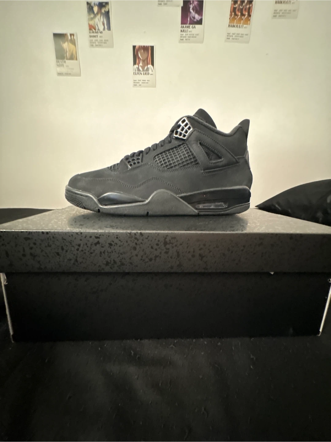 Air Jordan 4 Retro Black Cat Sneakers - photo 2