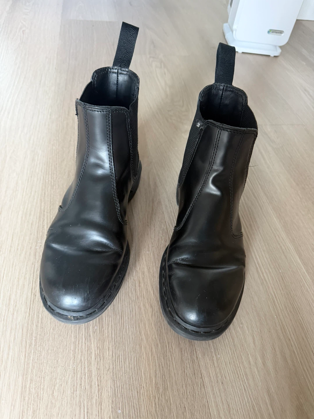 Dr. Martens Black Leather Chelsea Boots