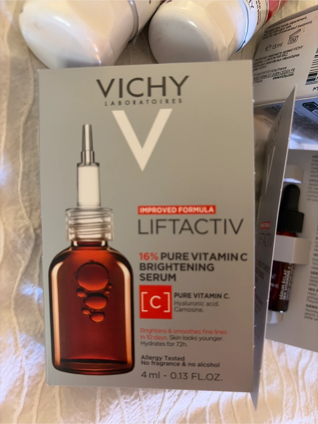 Vichy Dercos Energy+ Fortifying Shampoo & LiftActiv Skincare Set - photo 4
