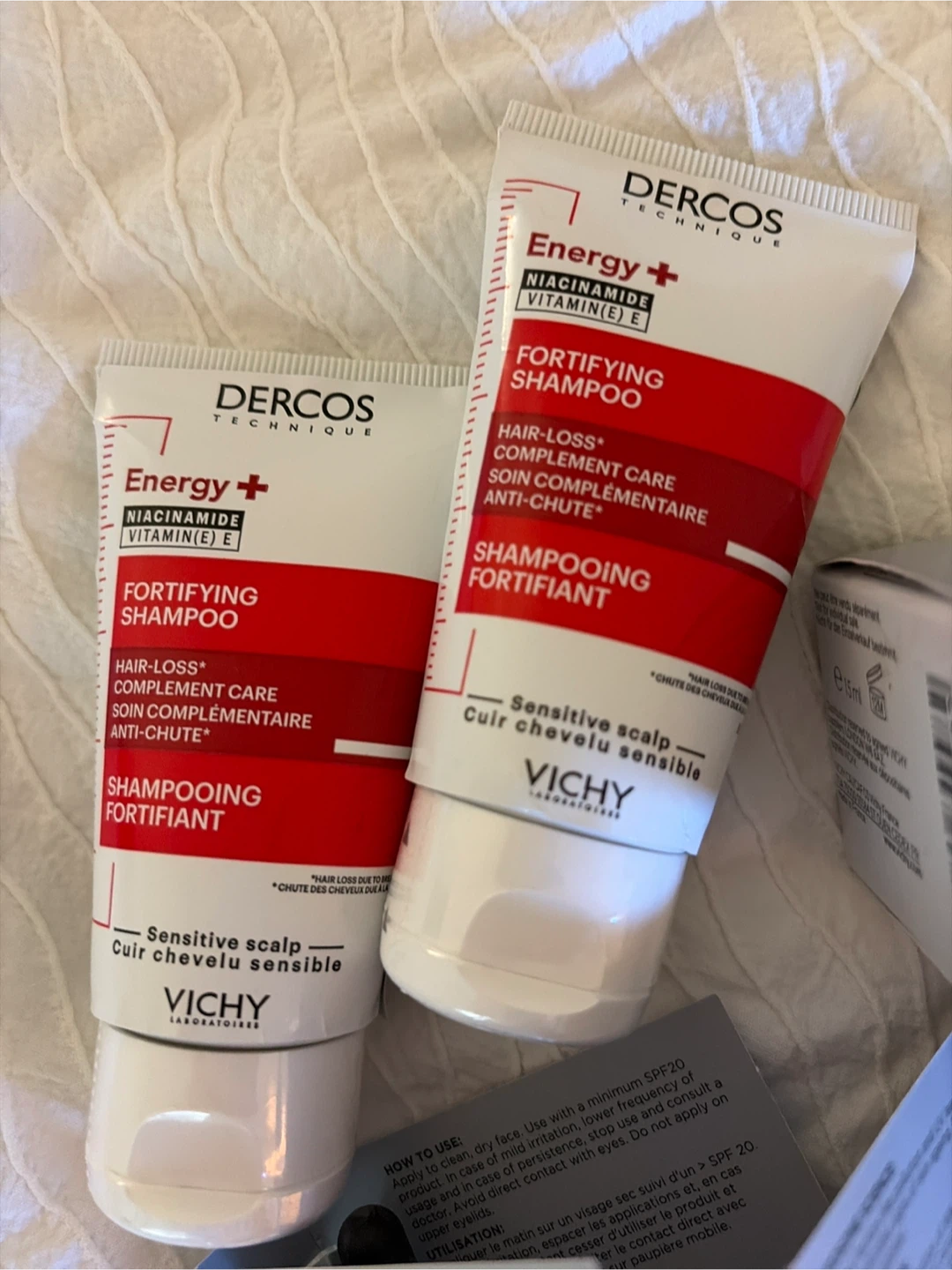 Vichy Dercos Energy+ Fortifying Shampoo & LiftActiv Skincare Set - photo 2