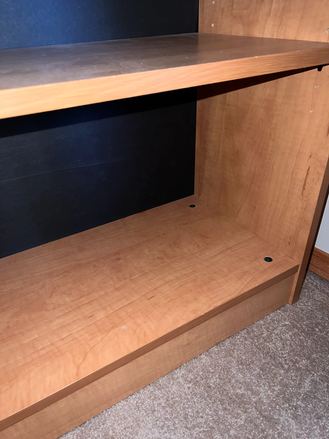 Light Wood 2-Shelf Bookcase - photo 5