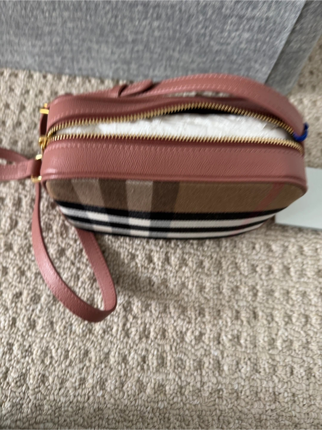 Burberry Check Camera Bag - photo 5