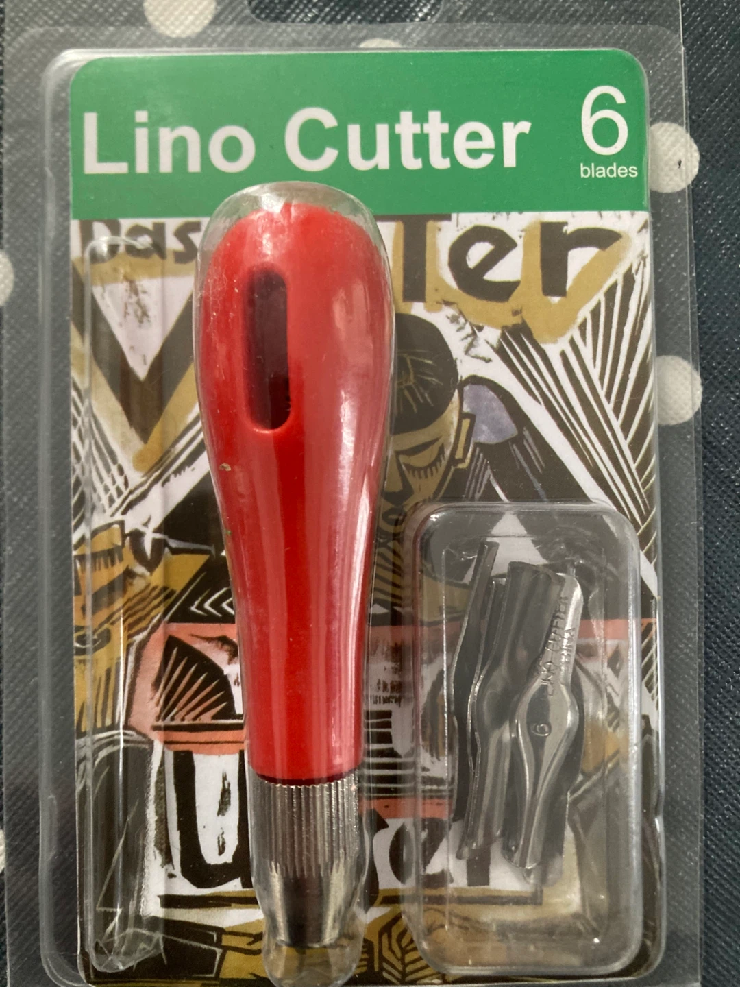 Lino Cutter Set with 6 Blades
