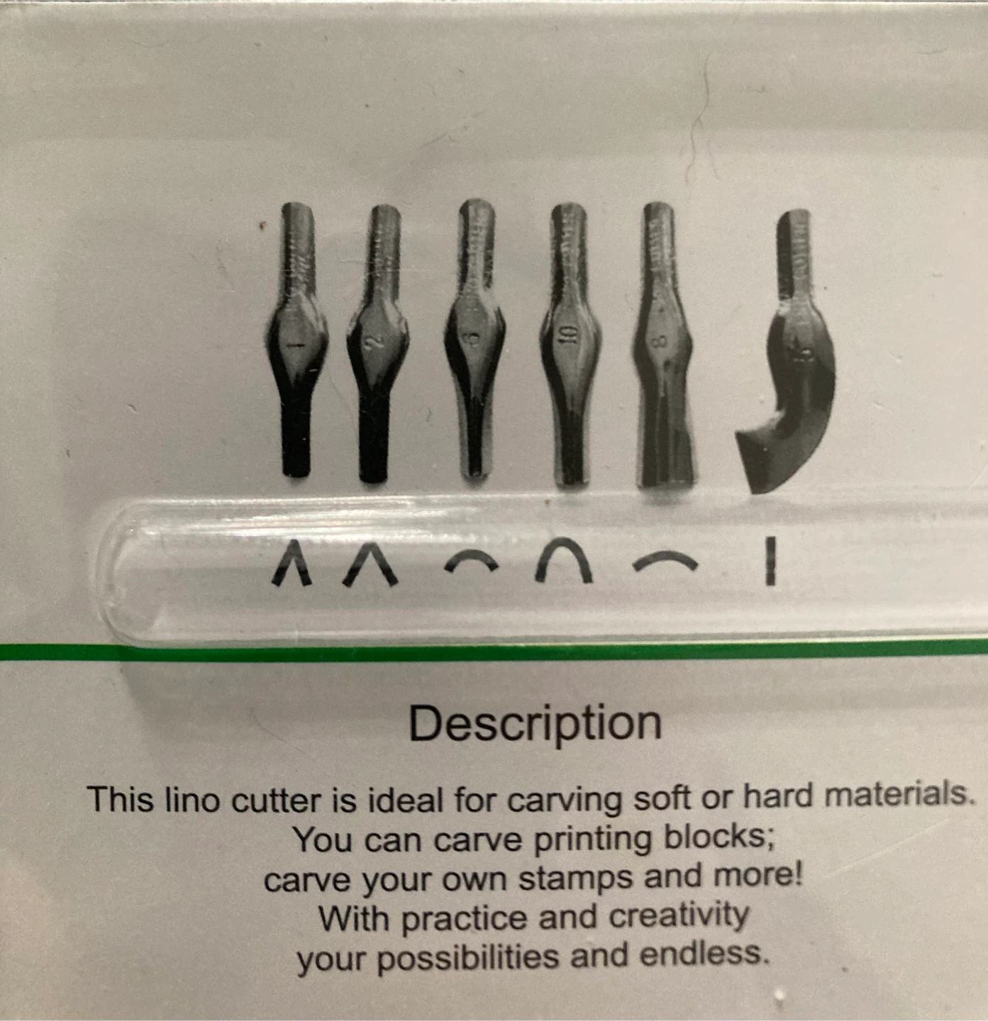 Lino Cutter Set with 6 Blades - photo 2