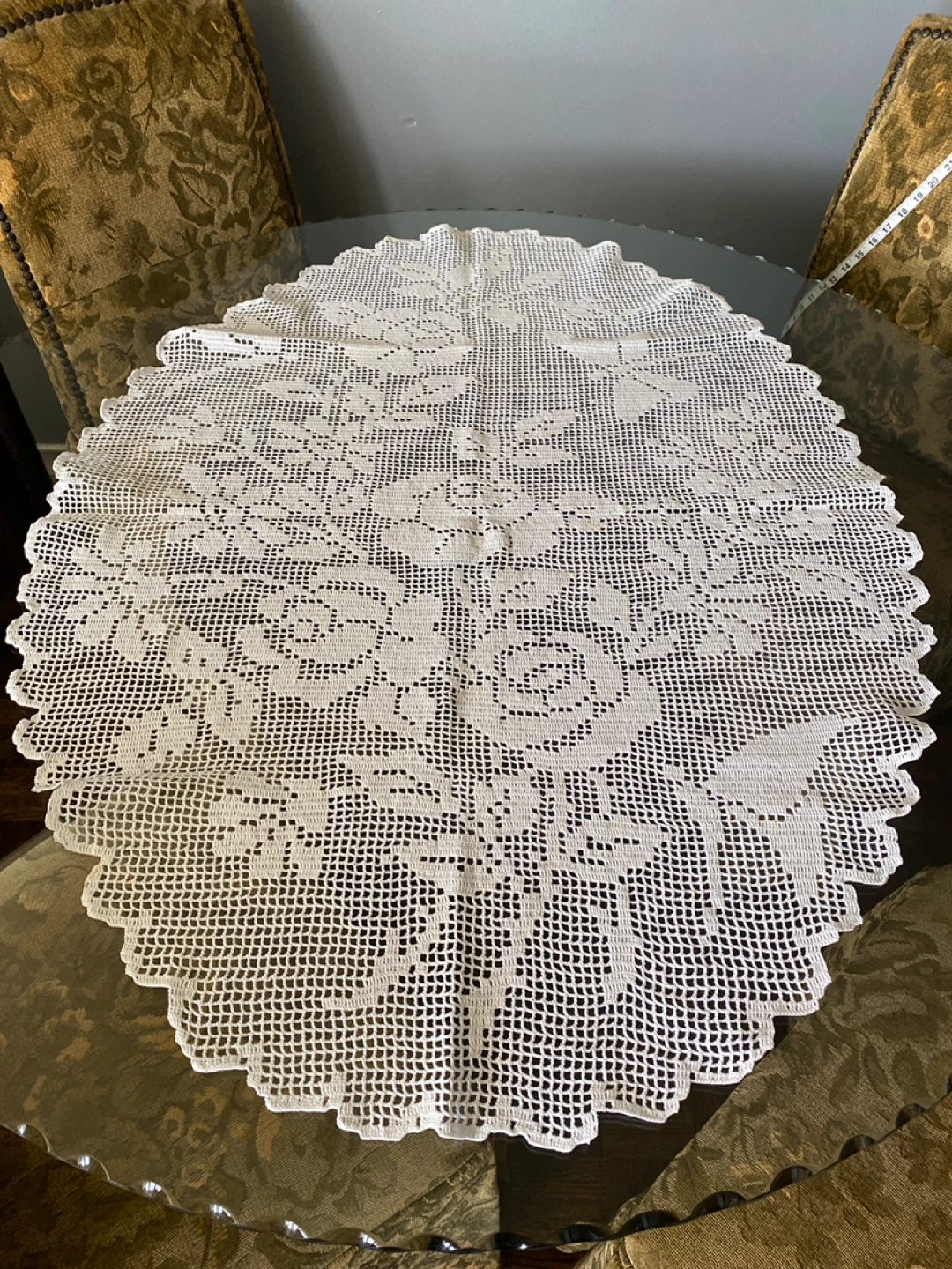 Crochet Table Cover - photo 2