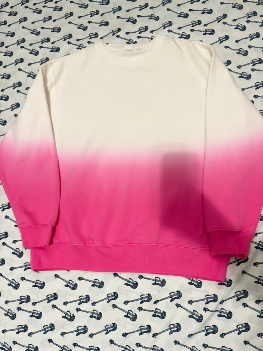 GAP Ombre Crewneck Sweatshirt Size M - photo 2