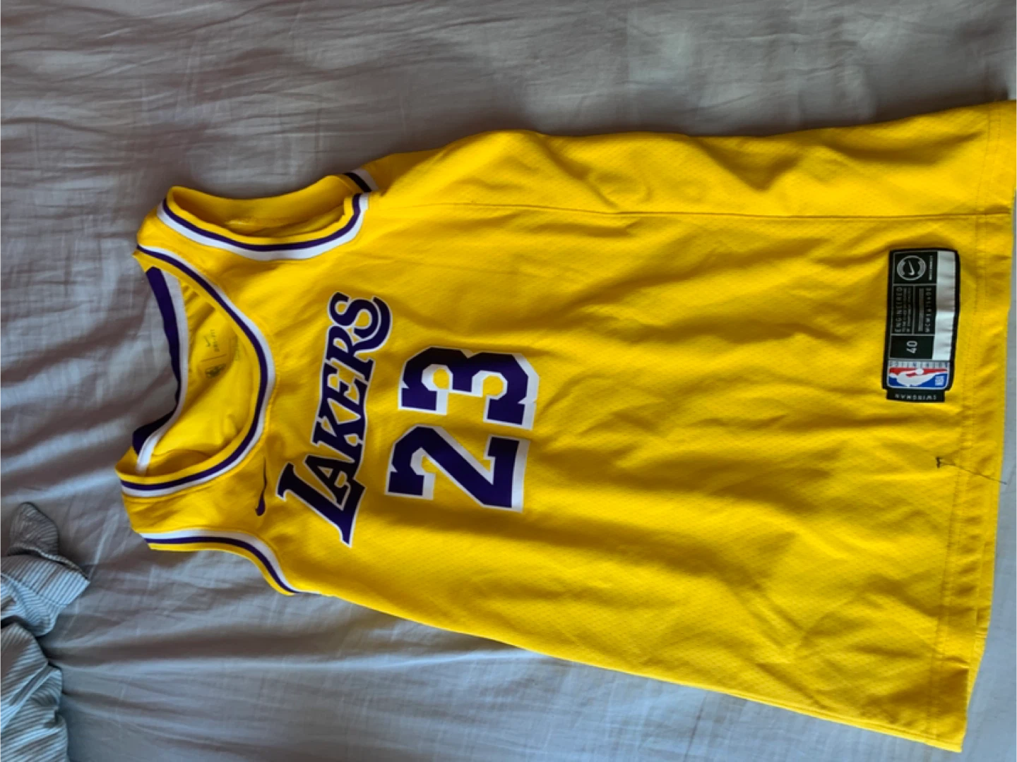 Los Angeles Lakers LeBron James #23 Jersey - photo 2