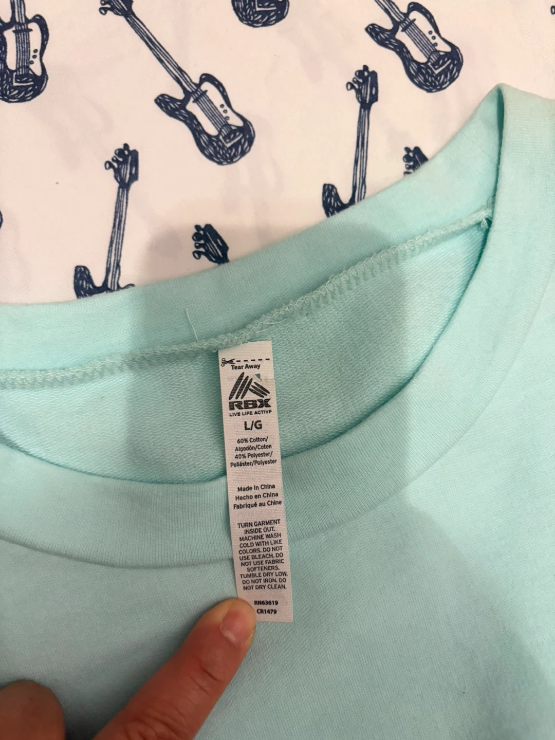 RBX Ombre Crewneck Sweatshirt L/G