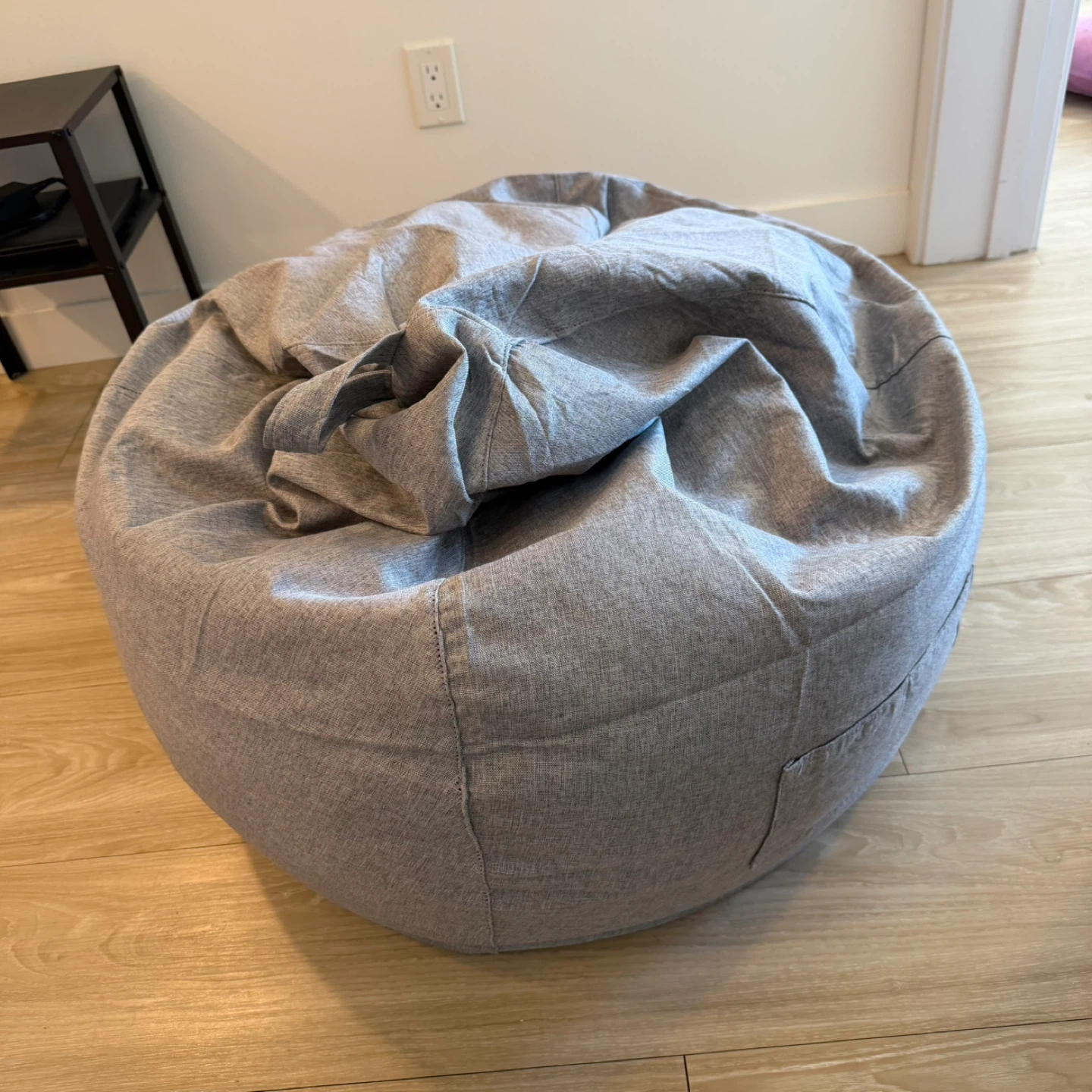 Grey XL Beanbag Chair