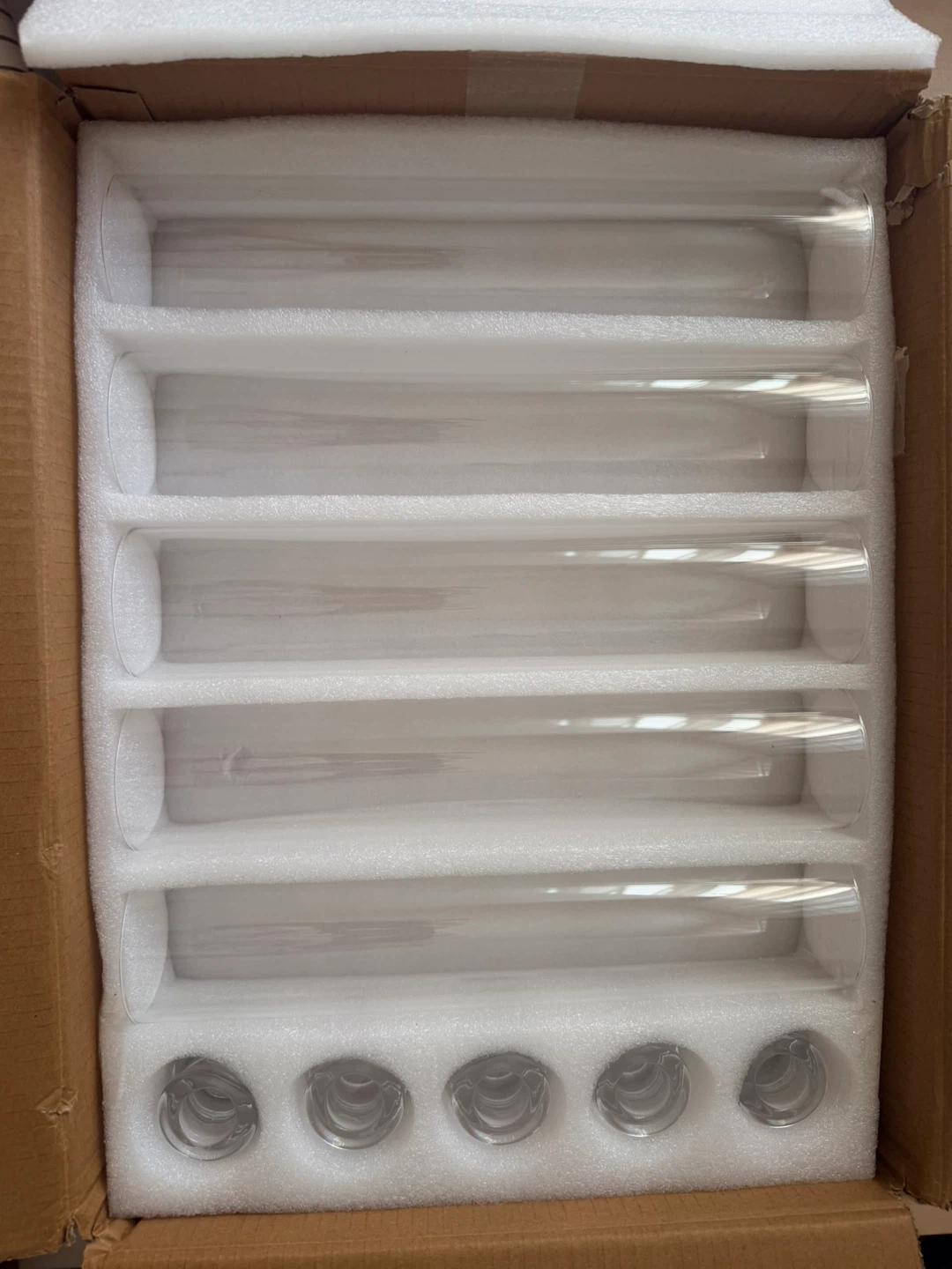 Glass Cylinder Vases for Centerpieces (Set of 10) - photo 4