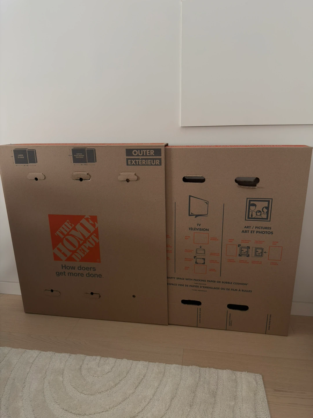 The Home Depot Large TV Box - photo 2