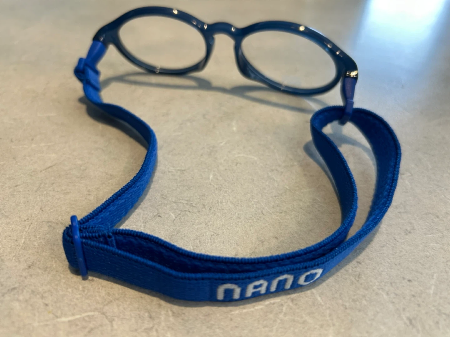 Nano Vista Blue Glasses with Strap