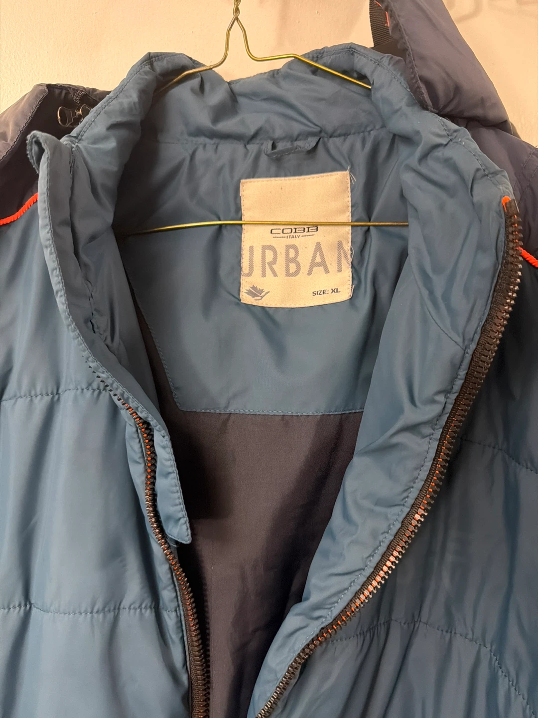 COBB URBAN Puffer Jacket - Blue/Navy - Size XL - photo 3