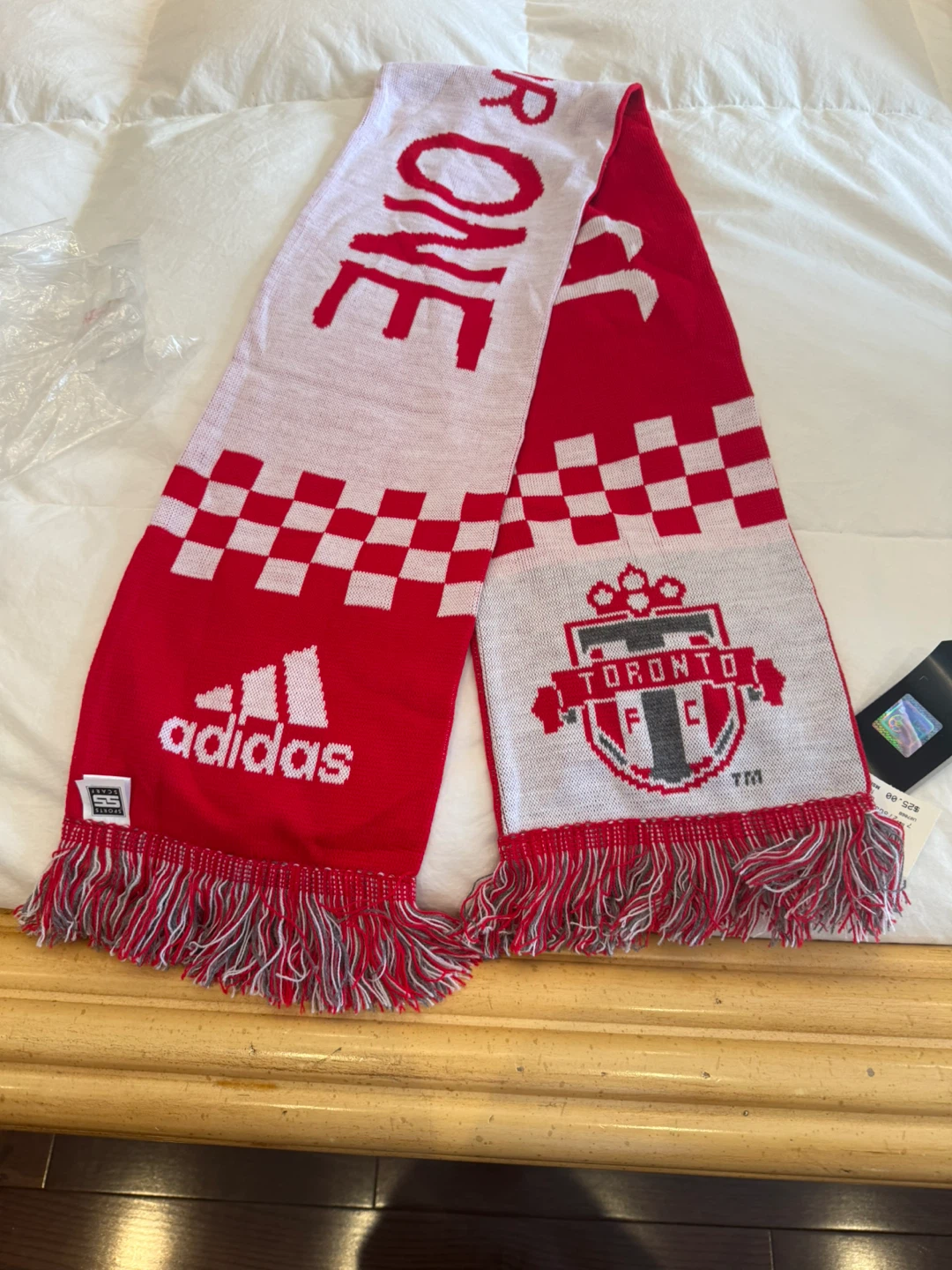 Adidas Toronto FC MLS Checker Scarf