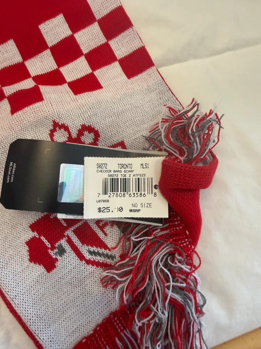 Adidas Toronto FC MLS Checker Scarf - photo 2