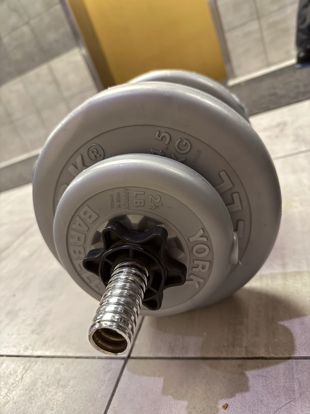 York Fitness 12.5lb total Adjustable Dumbbell - photo 2