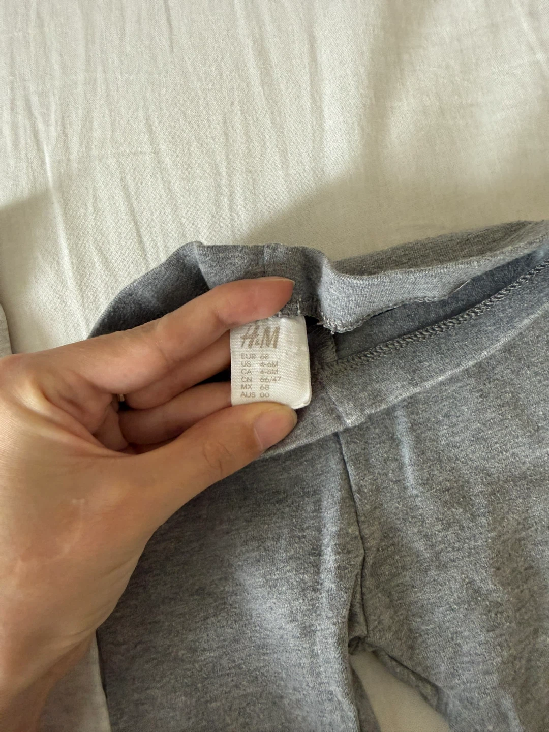 H&M Baby Leggings - Grey & Marled Grey (2-Pack) - photo 5