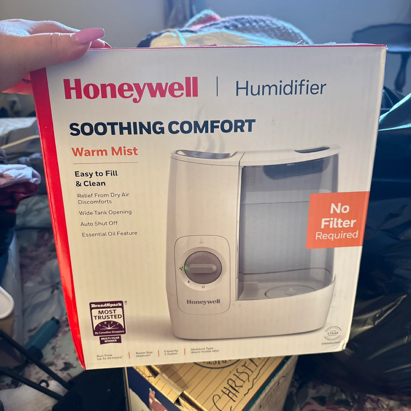 Honeywell Soothing Comfort Warm Mist Humidifier