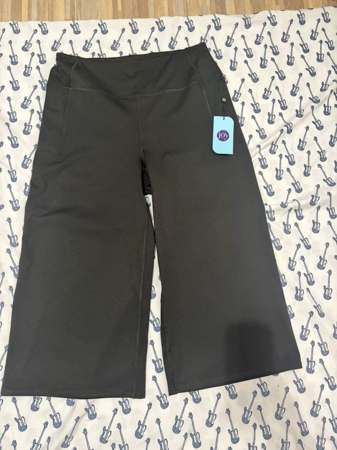 Joy Mangano CleanBoss Women's Culotte Pants Size L