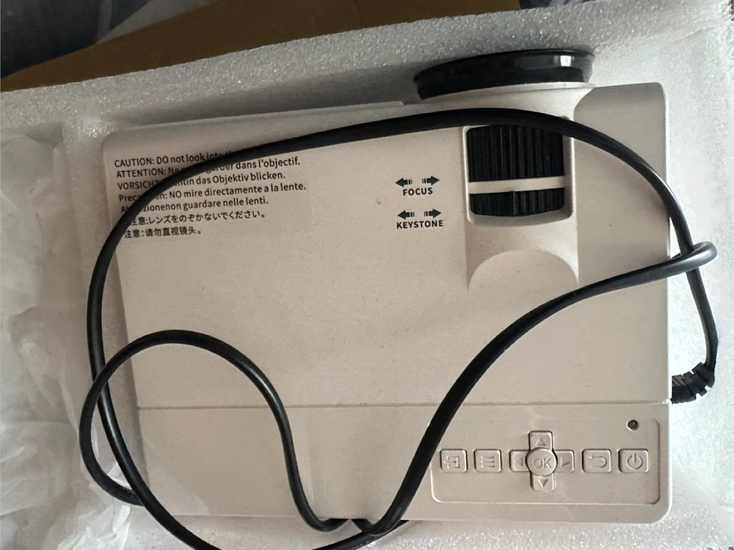 YOWHICK DP01 1080P Mini LCD Video Projector - photo 2
