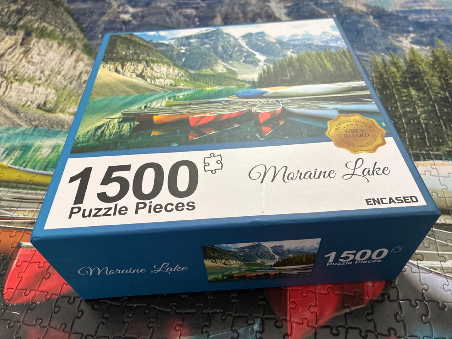 1500 Piece Moraine Lake Jigsaw Puzzle