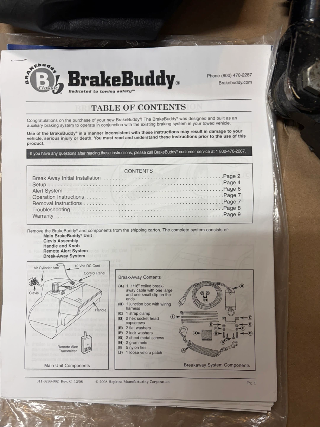 Blue Ox tow bar & Brake controller - photo 4