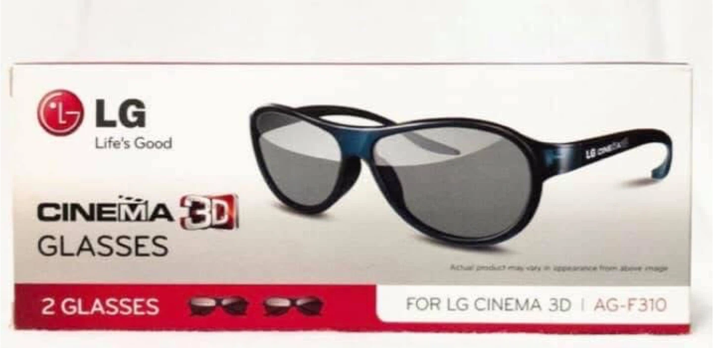 2 prs LG Cinema 3D Glasses - photo 4