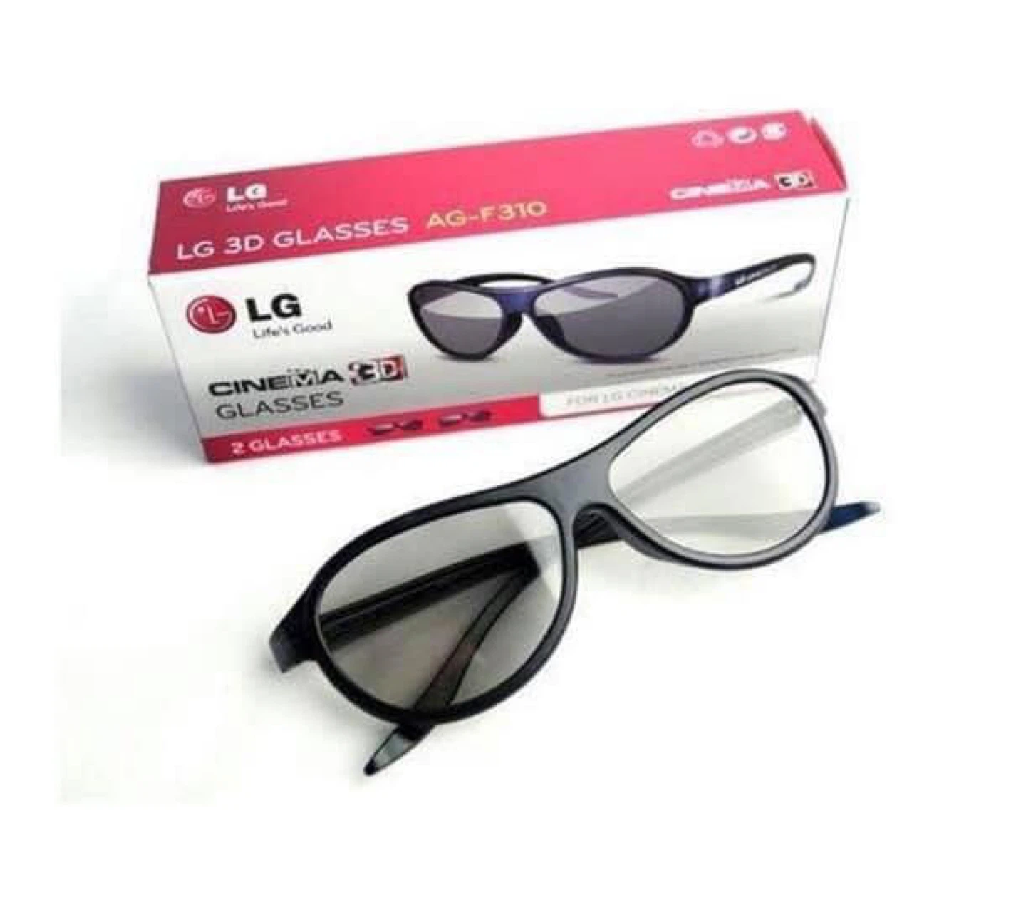 2 prs LG Cinema 3D Glasses - photo 3