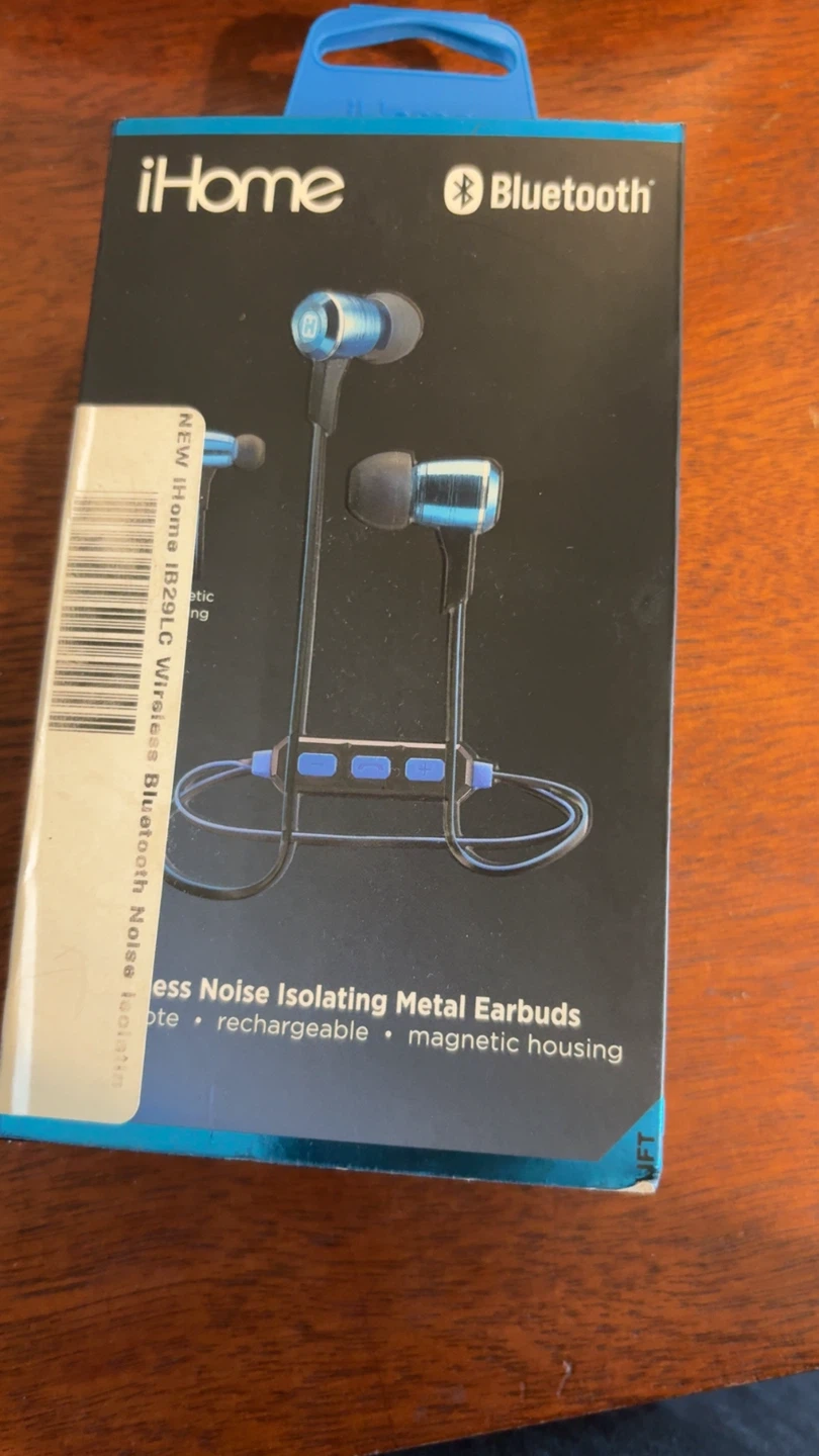 iHome Wireless Noise Isolating Metal Earbuds - photo 3