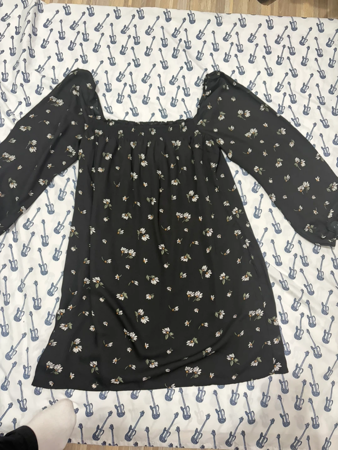 Abercrombie & Fitch Floral Print Square Neck Dress XL - photo 2