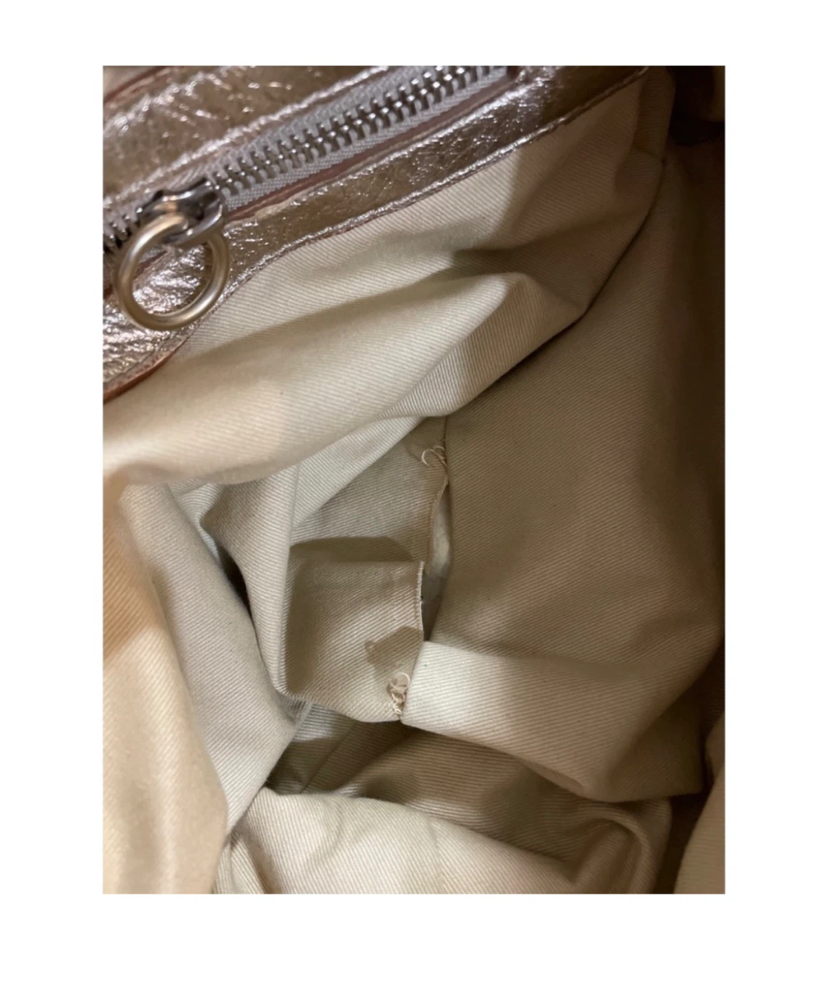 Chloe Metallic Bay Bag - photo 4