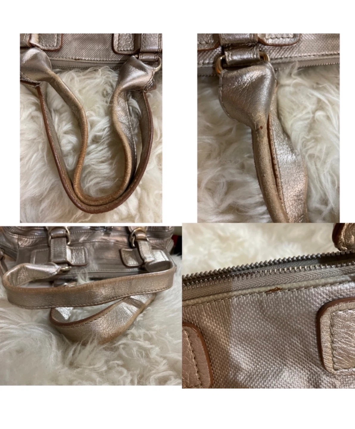 Chloe Metallic Bay Bag - photo 5