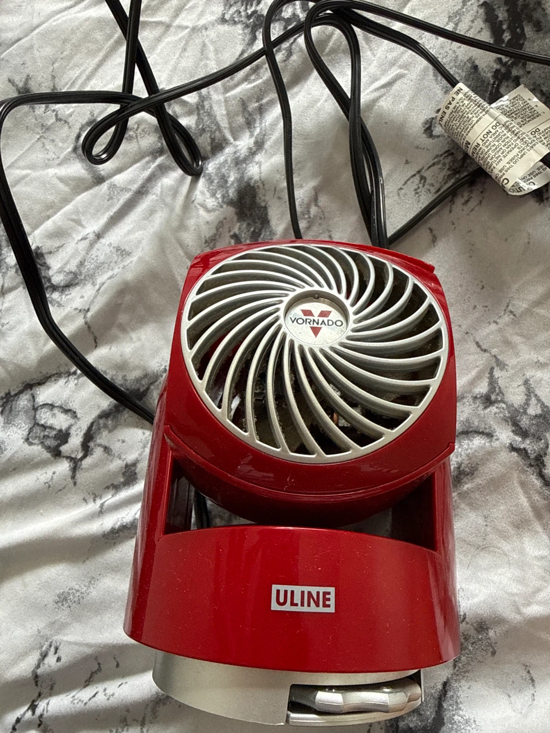 Vornado Red Personal Fan with ULINE
