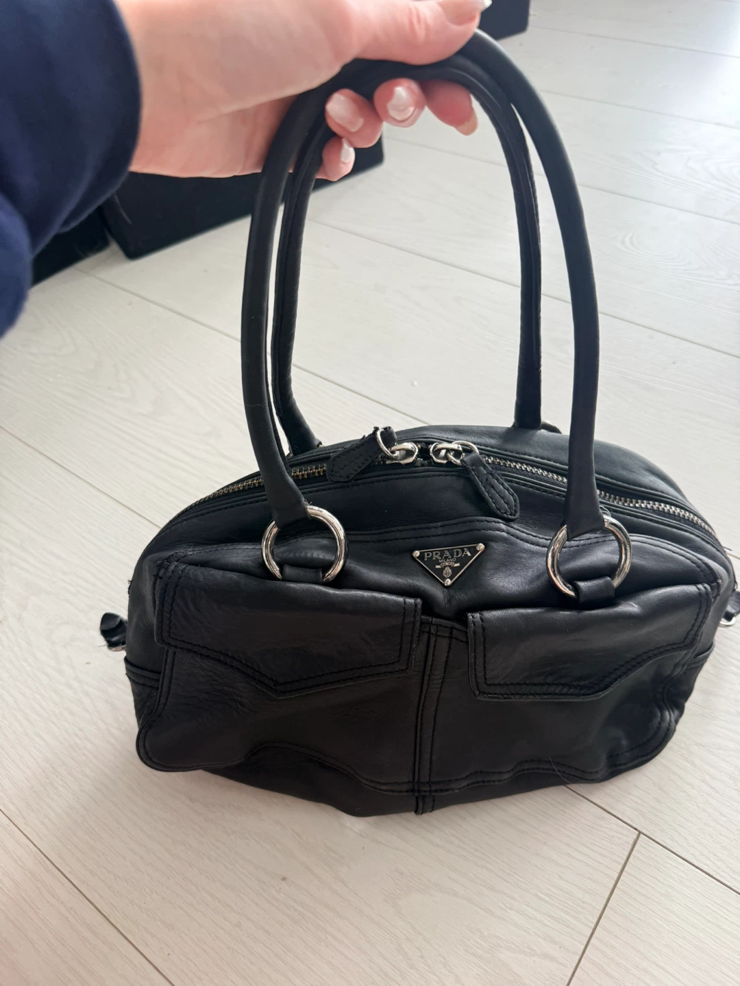 Prada Black Leather Handbag - photo 5